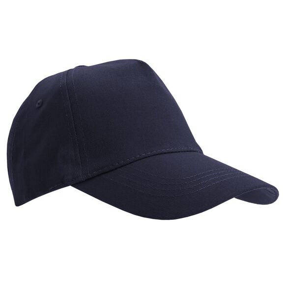 SOLS Unisex Buzz 5 Panel Baseball Cap / Navy - Picture 1 of 5